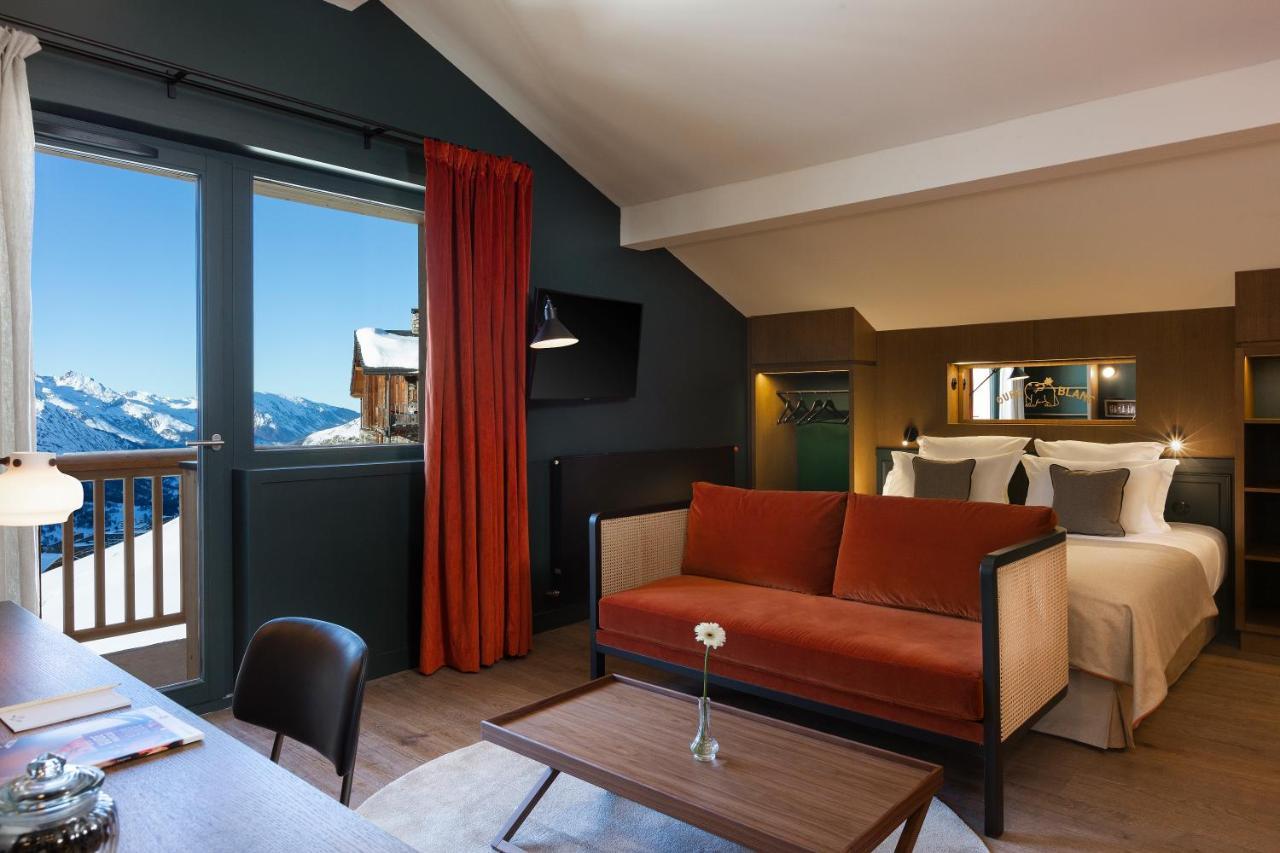 Ours Blanc Hotel & Spa Saint-Martin-de-Belleville Dış mekan fotoğraf